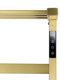 Полотенцесушитель электрический Wonzon & Woghand Frankfurt WW-1029-BG 48x90 см брашированное золото